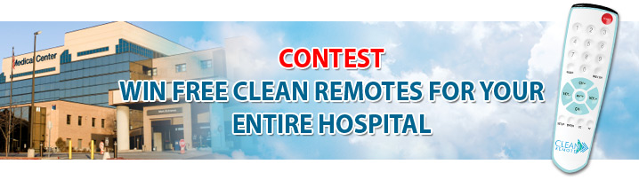 Constest: Win free clean remotes for your entire hospital