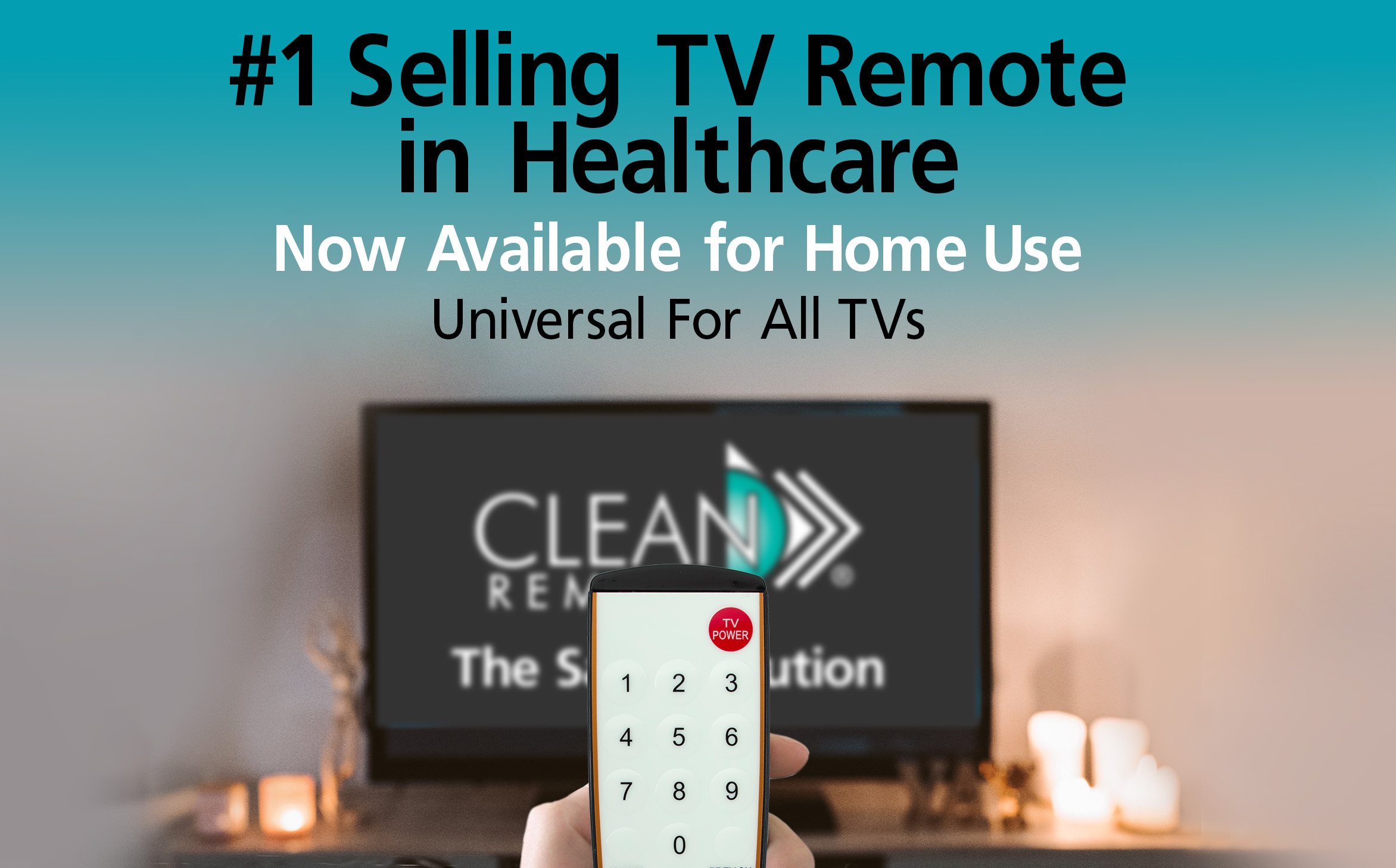 Clean Remote Home Version TV Remote
